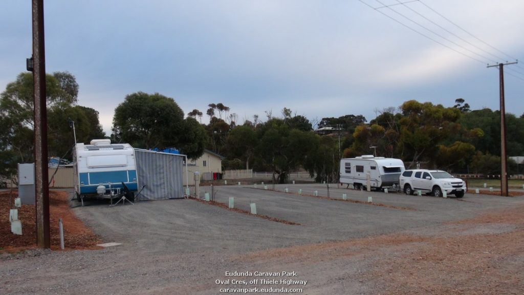 The Eudunda Caravan Park celebrates the first caravans to use the new facility June 2017