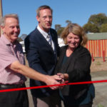 Official Opening of Eudunda Caravan Park - Trevor Dan Jane